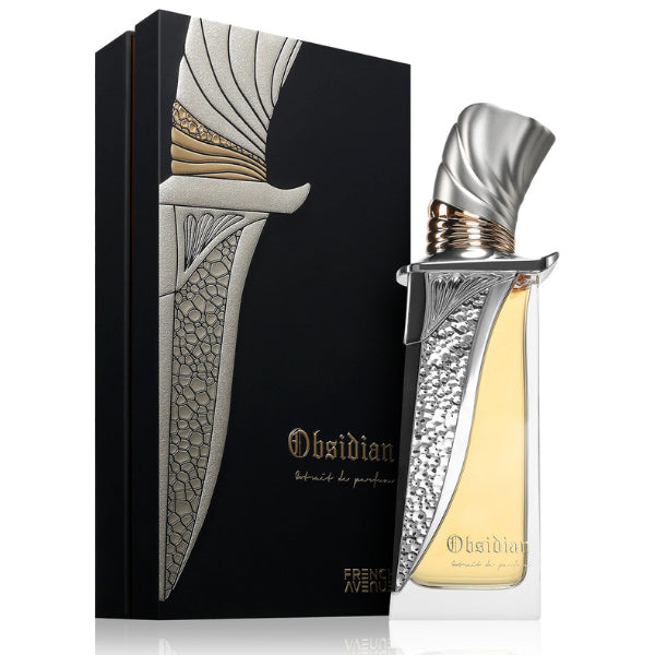 French Avenue Obsidian Extrait 100ml silver bottle with box