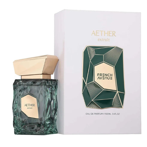 French Avenue Aether Extrait 100ml bottle detail