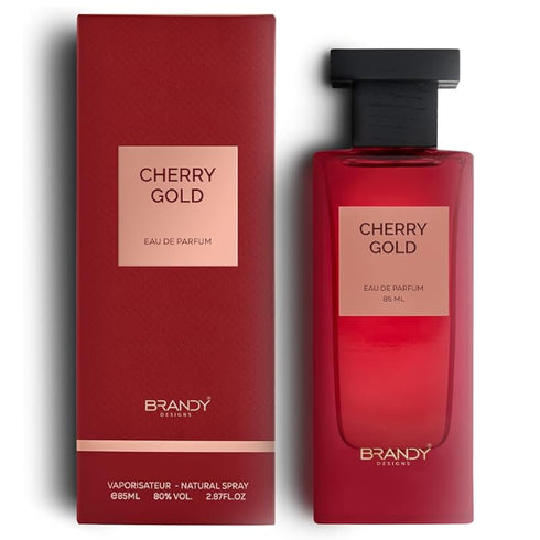 Brandy Cherry Gold eau de parfum, golden fruity womens scent, 85ml spray