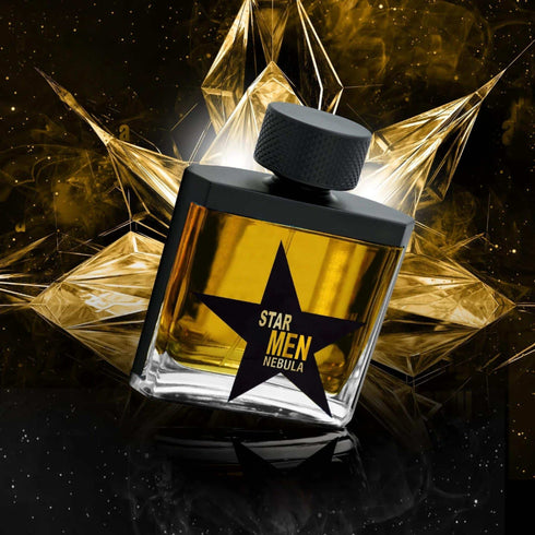 Fragrance World Star Men Nebula 100ml eau de parfum bottle detail