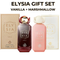 Fragrance World Elysia Vanilla and Marshmallow gift set two 100ml bottles