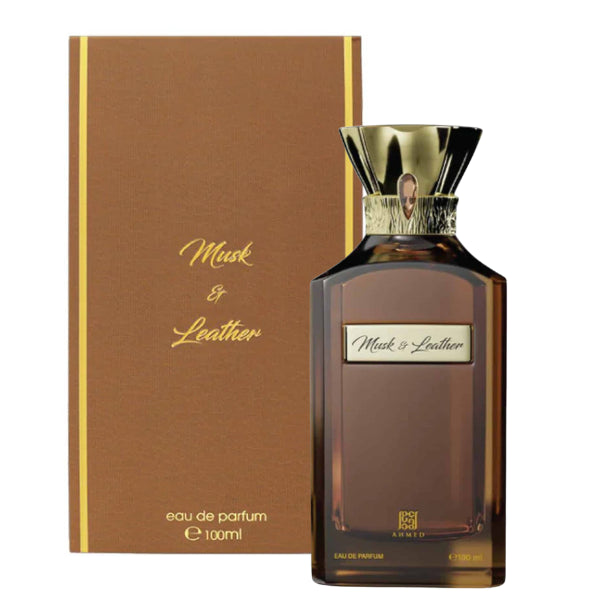 Ahmed Al Maghribi Musk and Leather 100ml eau de parfum detail