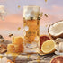 Nusuk Raheeq 100ml eau de parfum, sweet blood orange coconut fragrance presentation