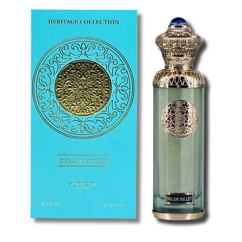 Surrati Dream Valley 140ml eau de parfum bottle with Heritage Collection box