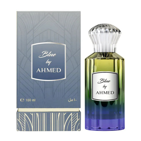 Blue by Ahmed Al Maghribi citrus woody masculine fragrance 100ml