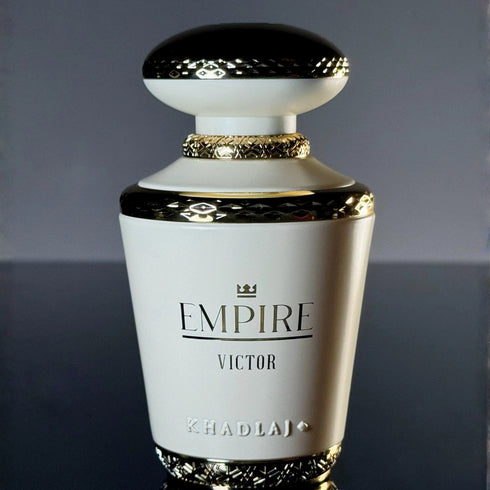 Khadlaj Empire Victor 100ml eau de parfum label detail