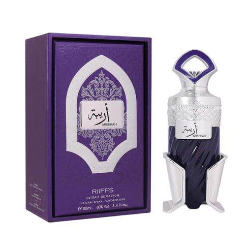 Riiffs Areebah 100ml eau de parfum, warm vanilla oud oriental winter scent
