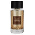 Al Absar Oud Damascus 100ml eau de parfum bottle close up, amber-gold oud fragrance in a clear glass flacon