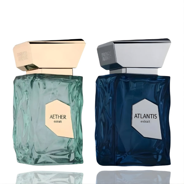 French Avenue Atlantis & Aether Extrait Duo - Perfumeo.co.uk