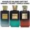 Khadlaj Island Trio Gift Set 3 x 100ml - Perfumeo.co.uk