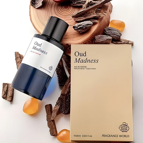 Fragrance World Oud Madness Eau de Parfum 60ml - Perfumeo.co.uk