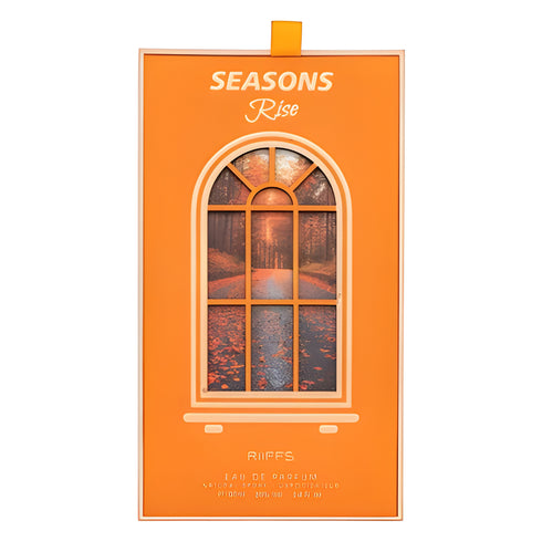 Riiffs Seasons Rise 100ml eau de parfum, vanilla bean praline and amber unisex scent