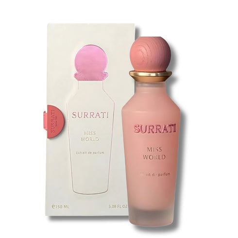 Surrati Miss World floral fruity musk fragrance for women 150ml