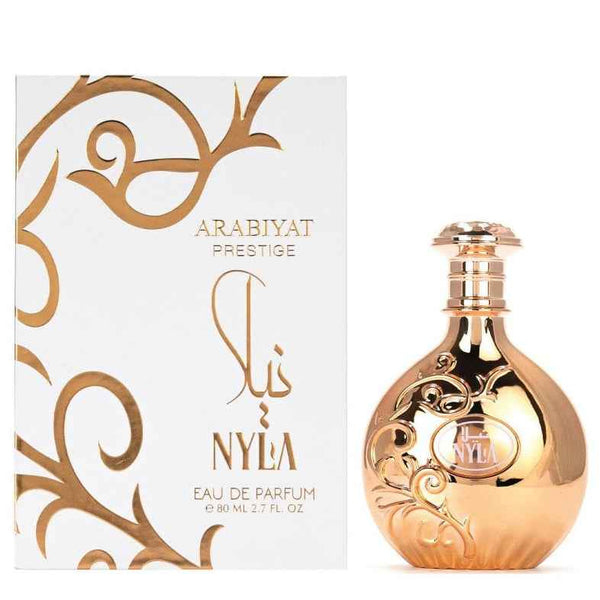 Arabiyat Prestige Nyla Eau de Parfum 80ml – Fruity Coconut Floral Woody Fragrance