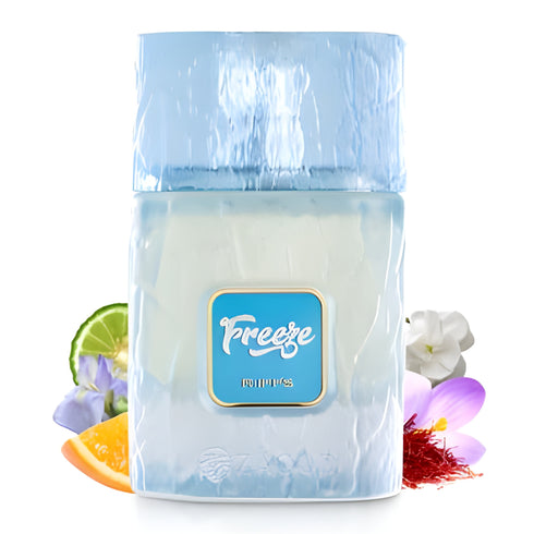 Riiffs Freeze 100ml eau de parfum, crisp aromatic woody fresh perfume presentation