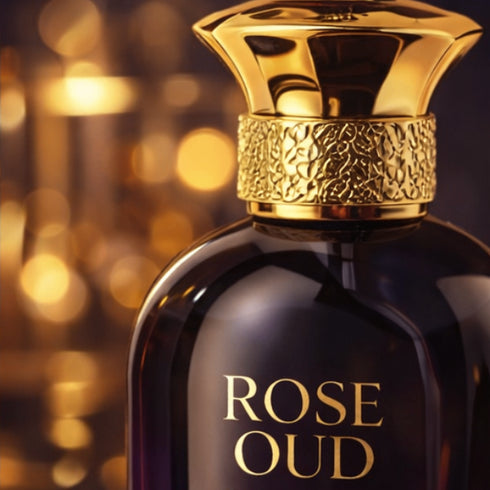 Brandy Rose Oud 100ml, deep oud and musk Arabian perfume