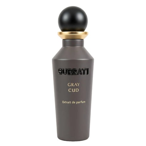 Surrati Gray Oud 150ml extrait de parfum grey bottle