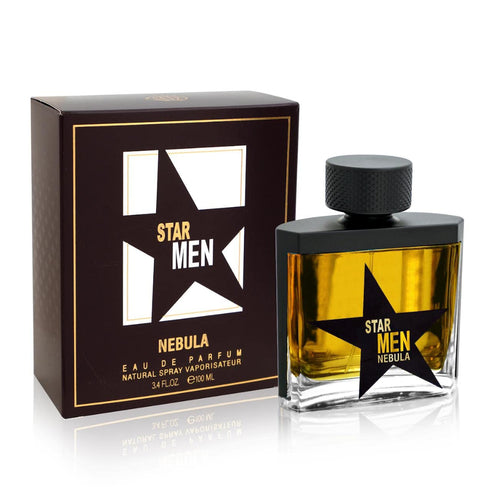 Fragrance World Star Men Nebula 100ml eau de parfum mens boozy gourmand fragrance