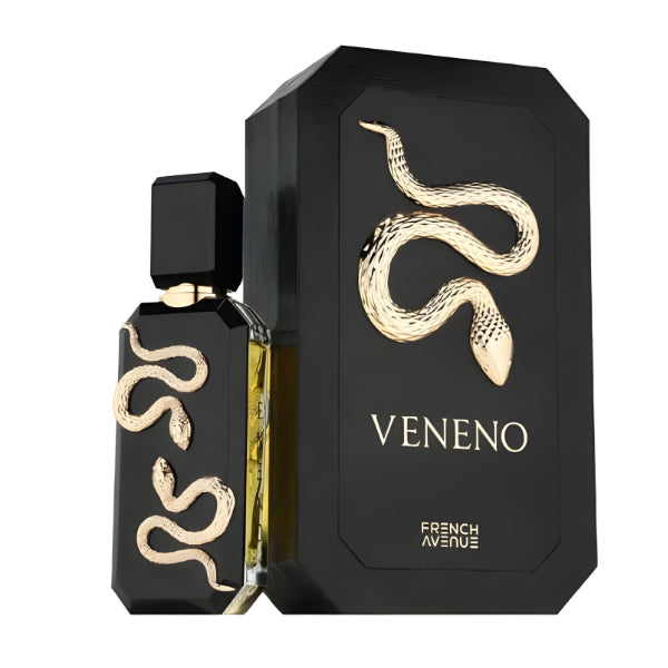French Avenue Veneno 100ml eau de parfum black snake bottle