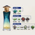 Ahmed Al Maghribi Aqua Oud 100ml eau de parfum bottle front view