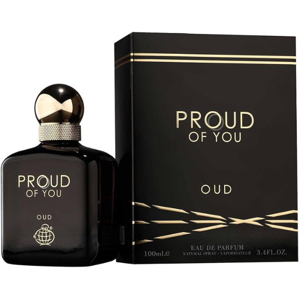 Fragrance World Proud of You Oud 100ml eau de parfum dark bottle
