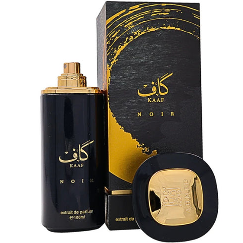 Ahmed Al Maghribi Kaaf Noir 100ml extrait de parfum detail