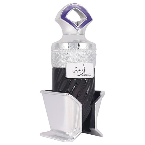Riiffs Areebah 100ml eau de parfum, deep oud patchouli woody perfume presentation