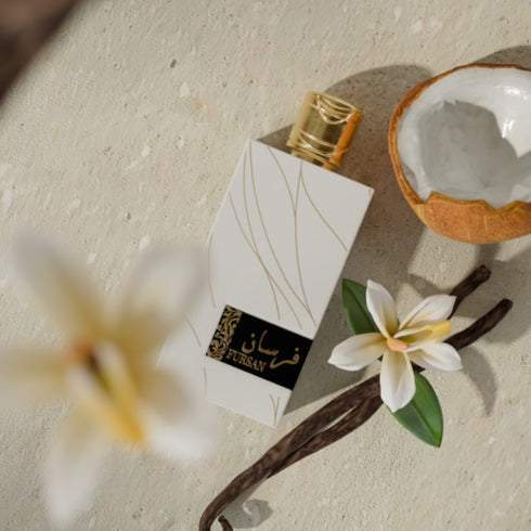 Khadlaj Fursan White 100ml eau de parfum white bottle with box
