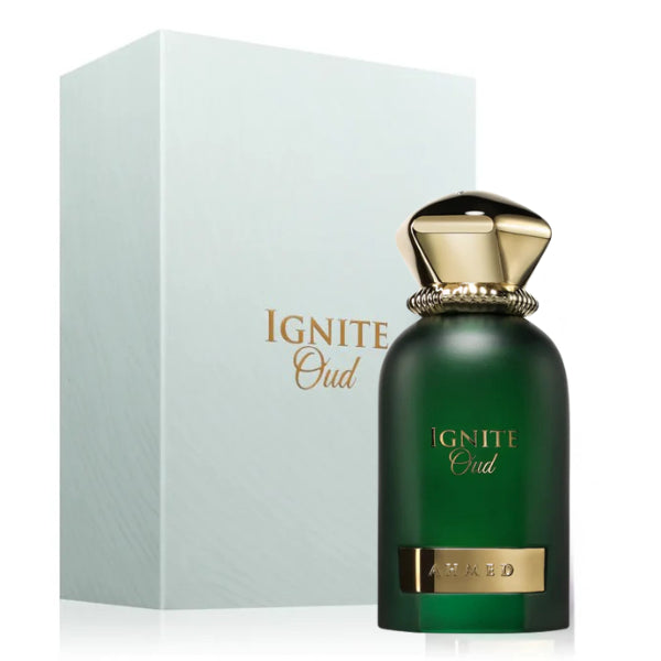 Ahmed Al Maghribi Ignite Oud 60ml eau de parfum bottle front view