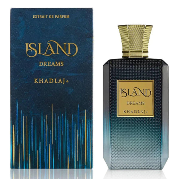 Khadlaj Island Dreams 100ml extrait de parfum bottle front view