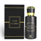 Ahmed Al Maghribi Oud Classic 50ml eau de parfum black gold bottle with box