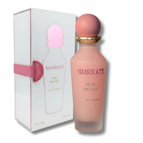 Surrati Miss World 150ml extrait de parfum detail