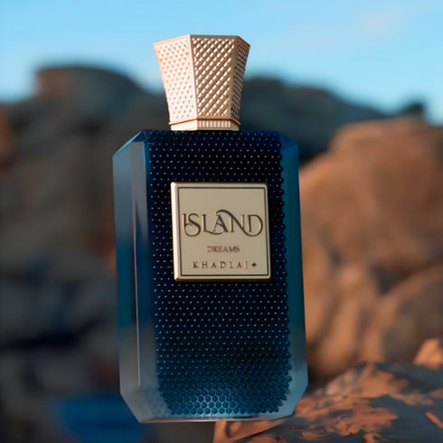 Khadlaj Island Dreams 100ml extrait de parfum in the Island trio set