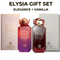 Fragrance World Elysia Elegance and Vanilla gift set two 100ml bottles