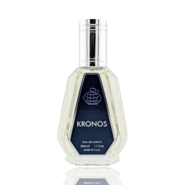 Fragrance World Kronos 50ml eau de parfum bottle