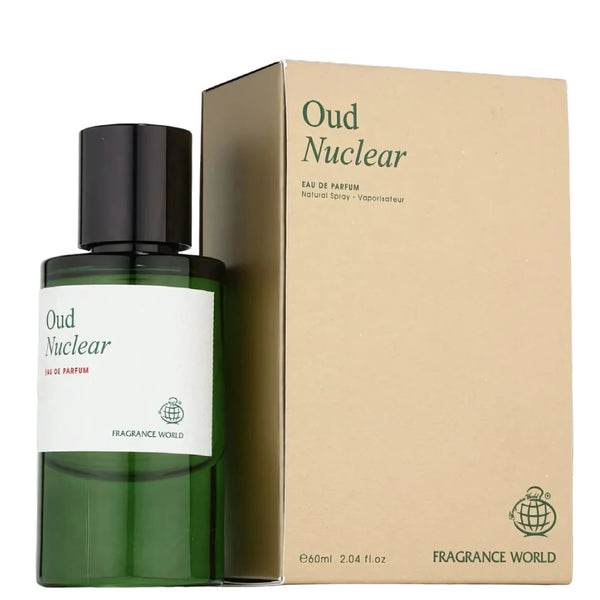 Fragrance World Oud Nuclear 60ml eau de parfum unisex woody oriental oud fragrance