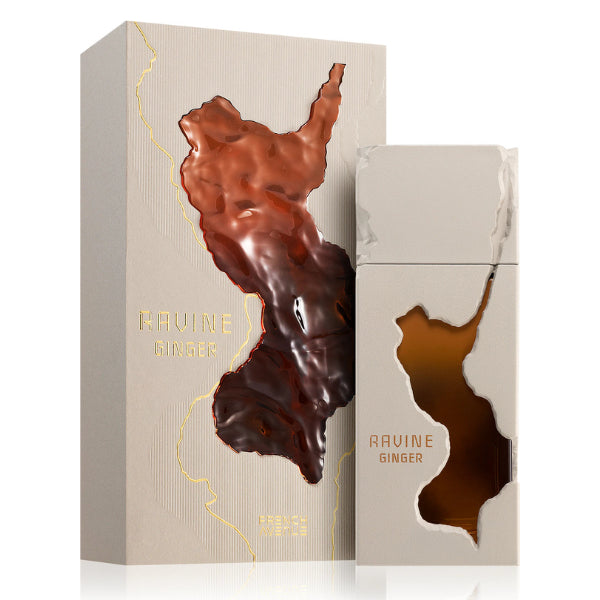 French Avenue Ravine Ginger 100ml eau de parfum bottle with box