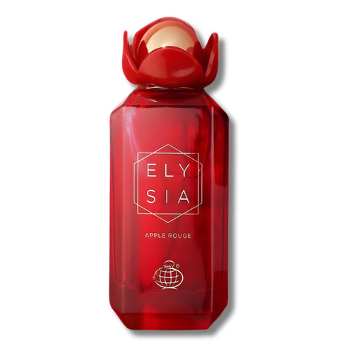 Fragrance World Elysia Apple Rouge 100ml eau de parfum red bottle