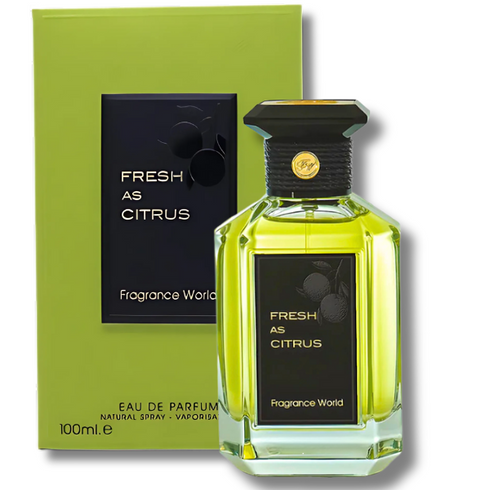 Fragrance World Fresh as Citrus 100ml lemon bergamot lavender scent