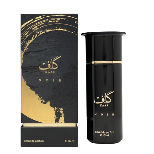 Ahmed Al Maghribi Kaaf Noir citrus juniper woody fragrance 100ml