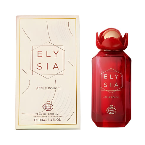Fragrance World Elysia Apple Rouge 100ml bottle gift set member
